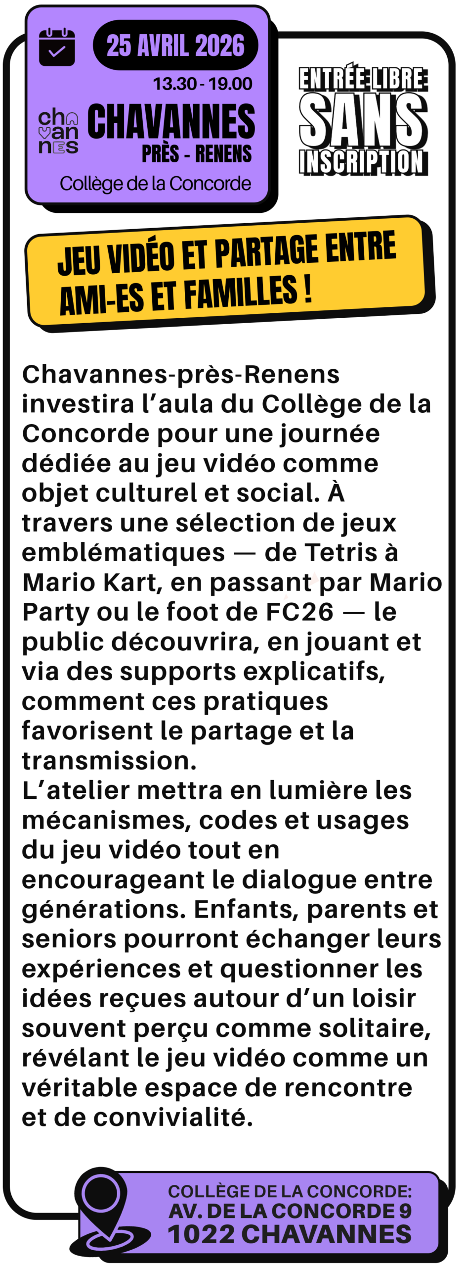 Printemps Digital Chavannes